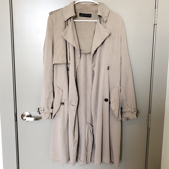 flowy duster coat